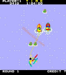 une photo d'Ã©cran de Water Ski sur Arcade